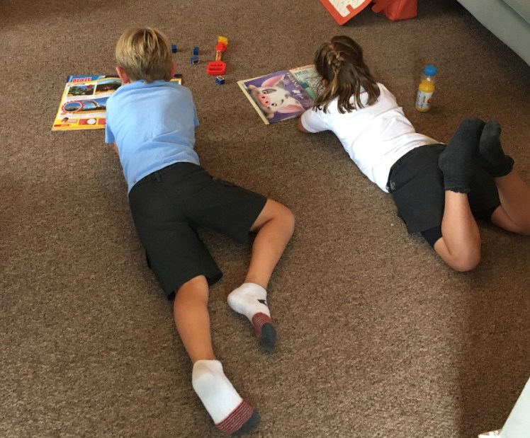 five minutes of comic reading